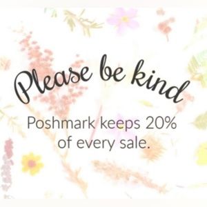Poshmark keeps 20% of every sale.
